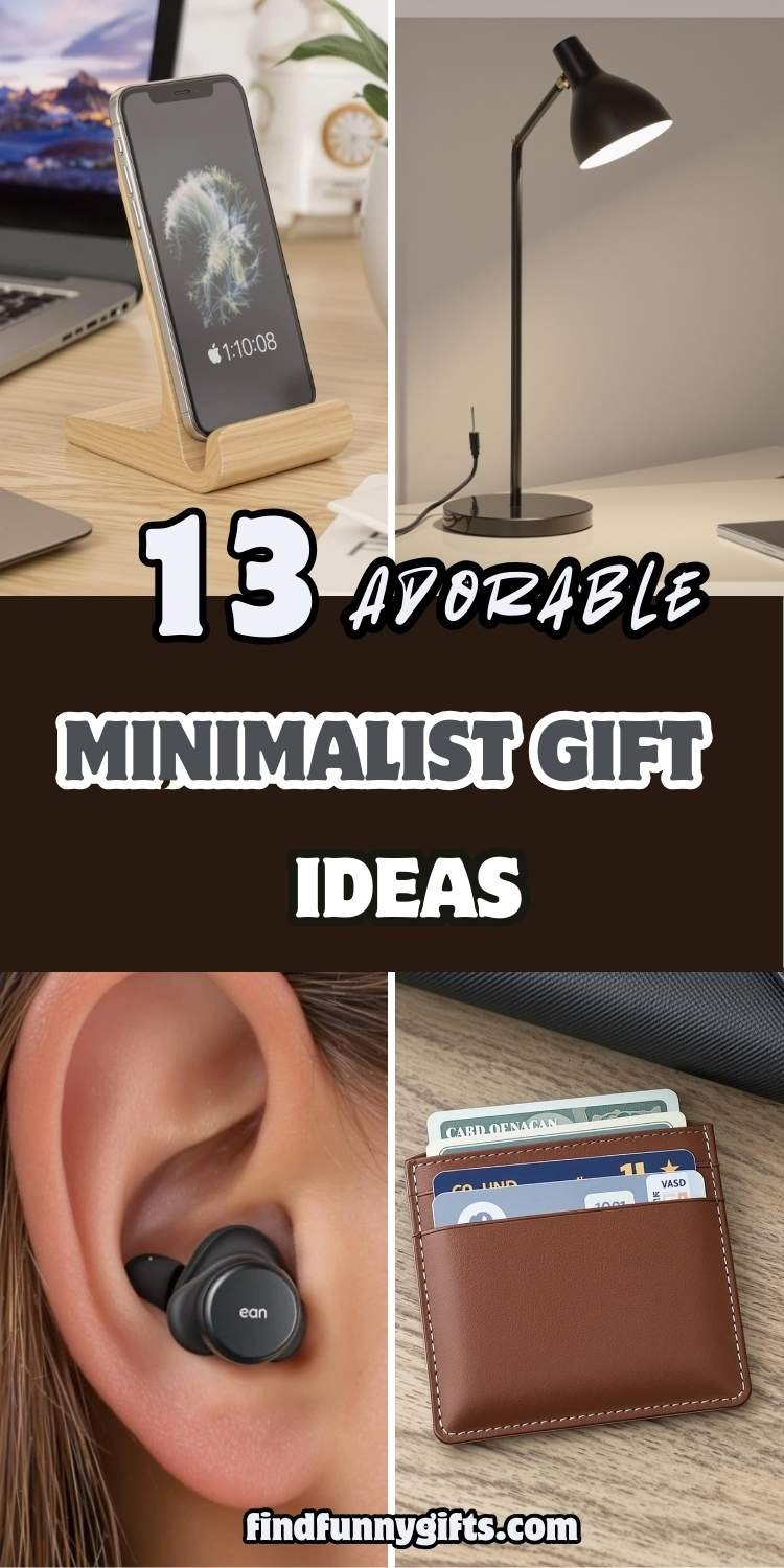 13 Minimalist Gift Ideas