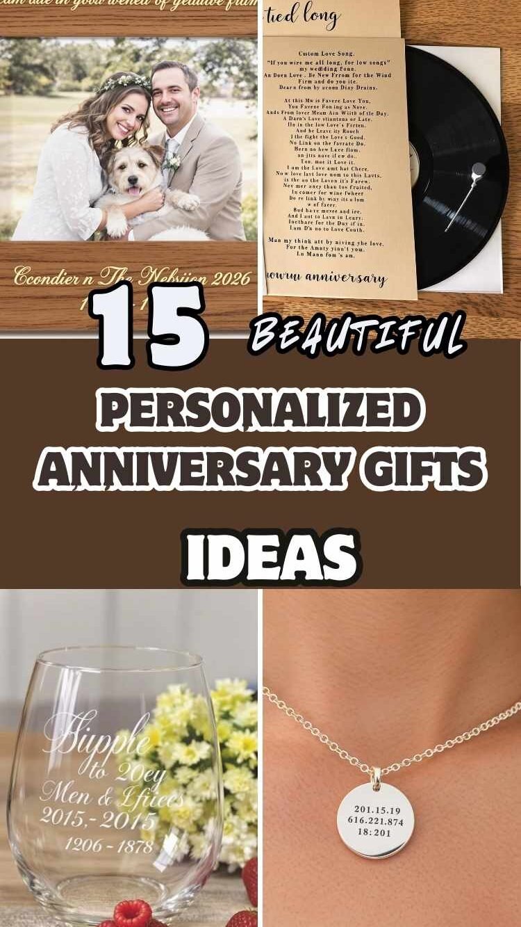 15 Personalized Anniversary Gifts