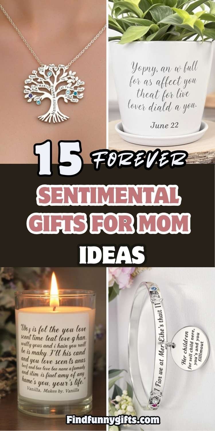 15 Sentimental Gifts for Mom Ideas