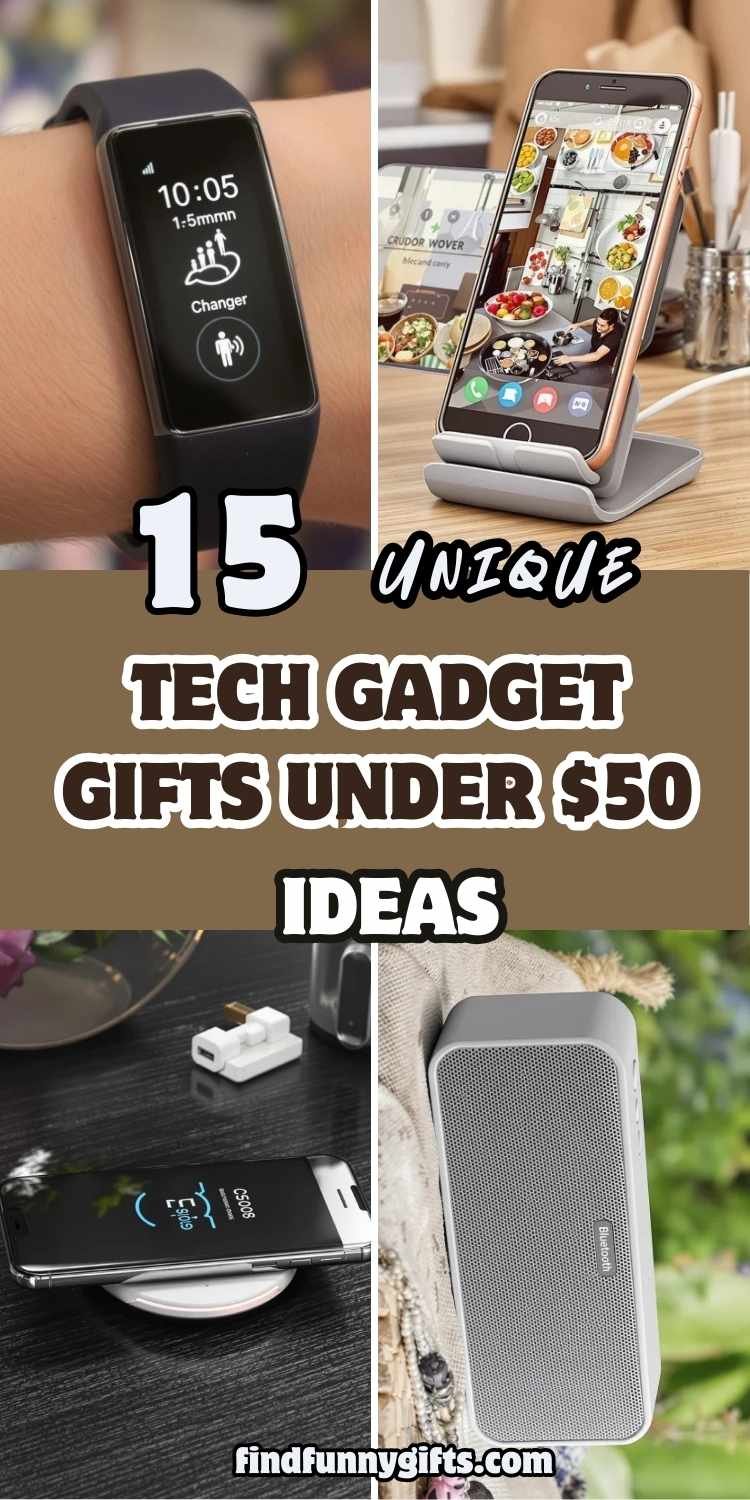 15 Tech Gadget Gifts Ideas Under $50