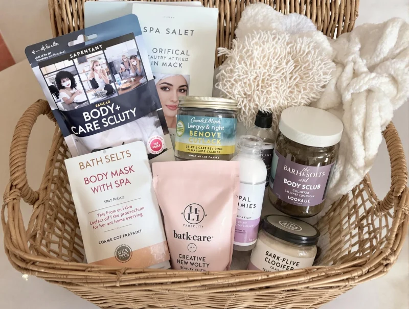  At-Home Spa Experience Self-Care Basket