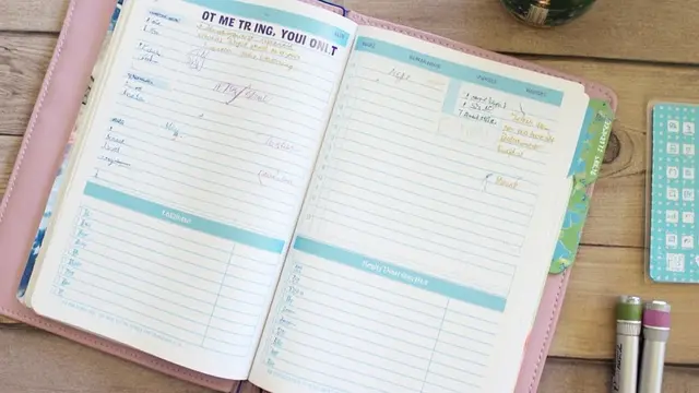 Customized Planner for the Year
