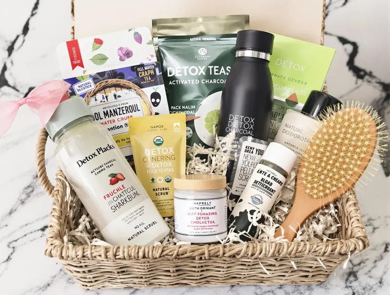 Detox & Renewal Self-Care Basket