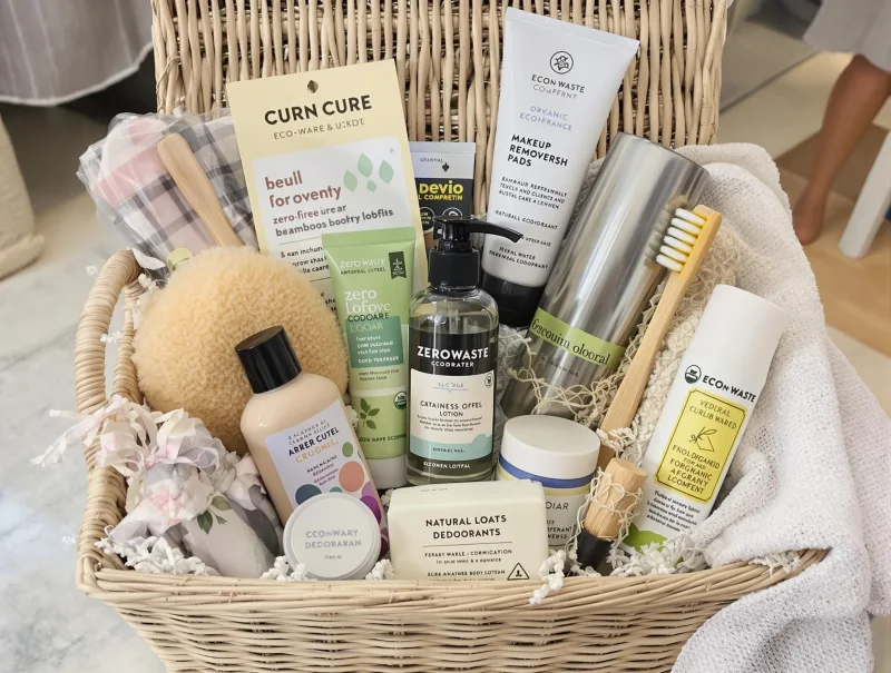 Eco-Friendly Self-Care Basket