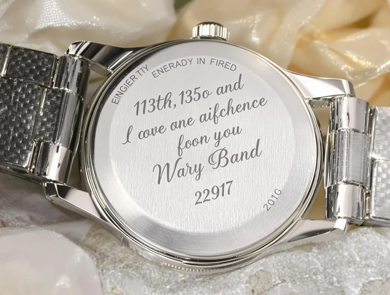 Engraved Watch A Functional Gift