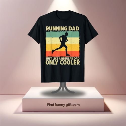 Funny Running Marathoner T-Shirt For Men