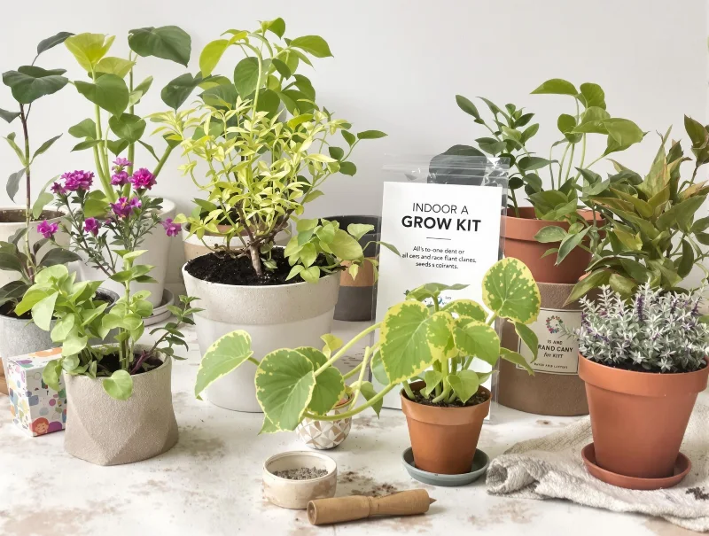 Indoor Plant Growing Kits