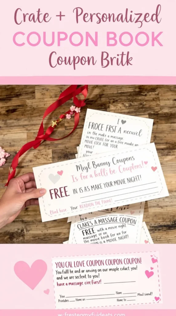 Personalized Coupon Book