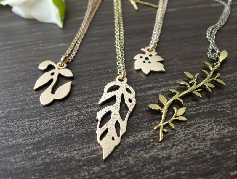 Plant-Themed Jewelry