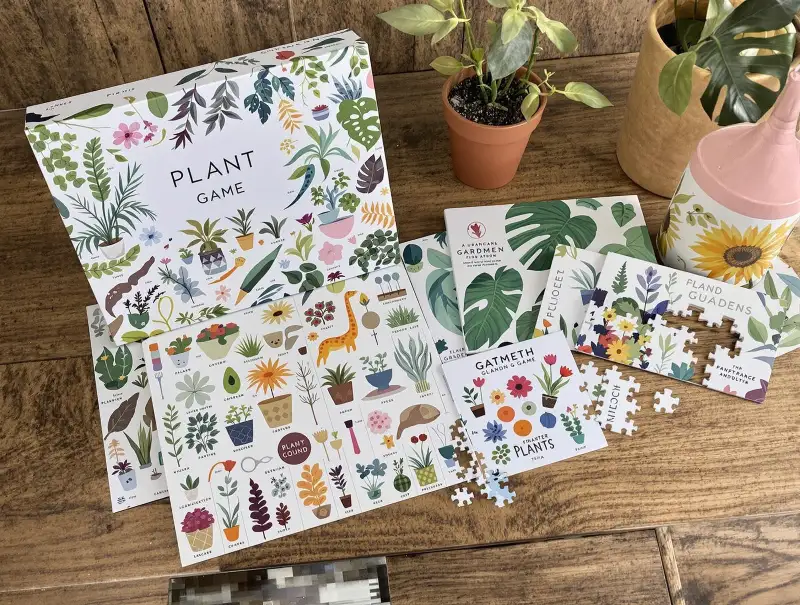 Plant-Themed Puzzle or Game