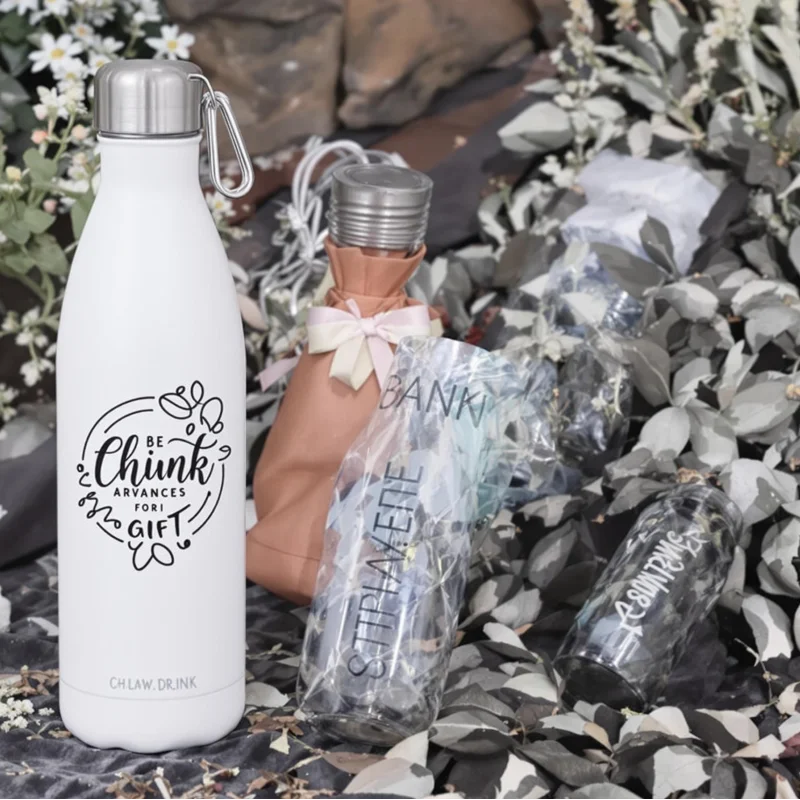 Reusable Stainless Steel Water Bottles