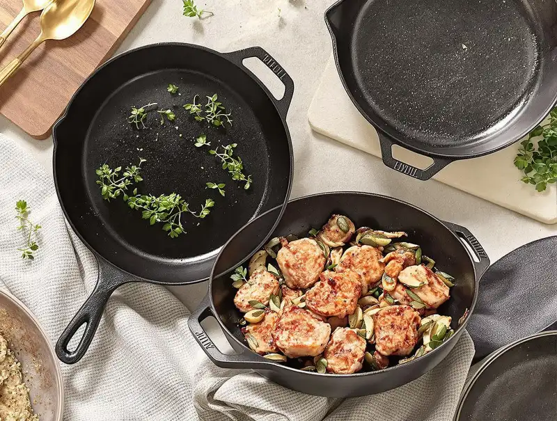 Set of Cast Iron Cookware