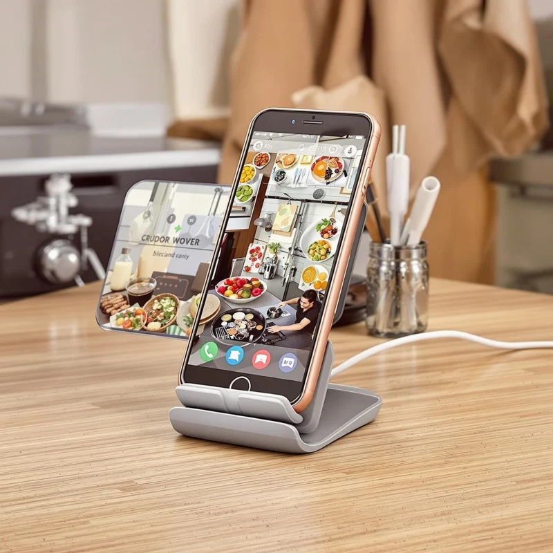 Smartphone Stand with Charging Capability