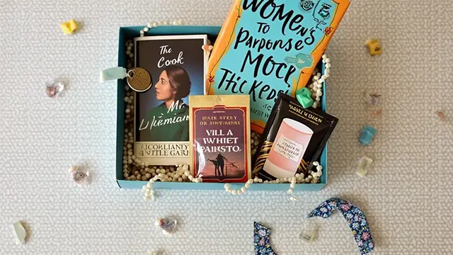 Subscription to a Monthly Book Box